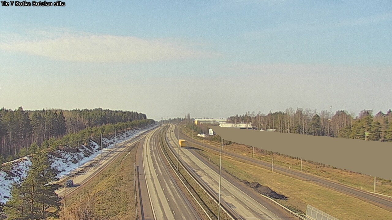 Weather Camera Image Road 7 Kotka Sutelan silta, Kotka, Kymenlaakso