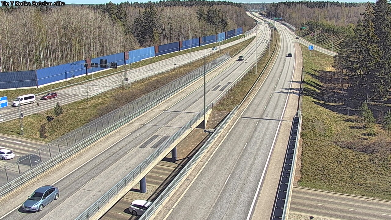 Weather Camera Image Road 7 Kotka Sutelan silta, Kotka, Kymenlaakso