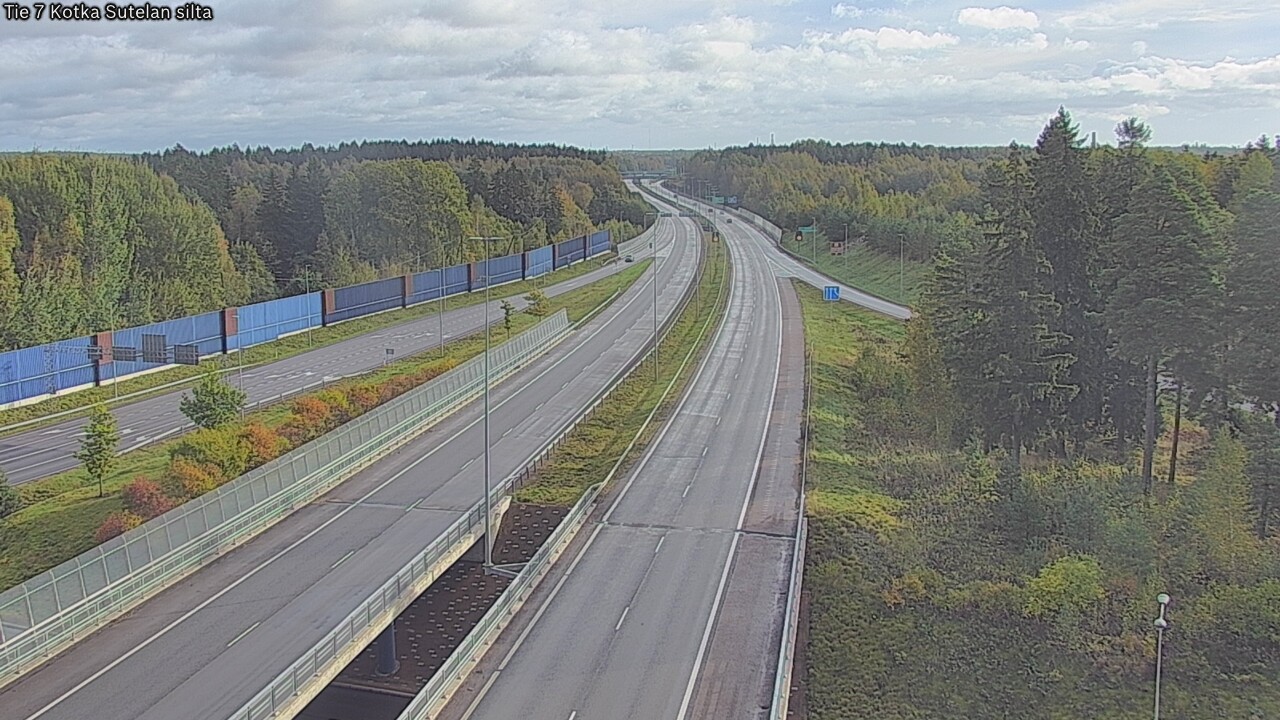 Weather Camera Image Road 7 Kotka Sutelan silta, Kotka, Kymenlaakso