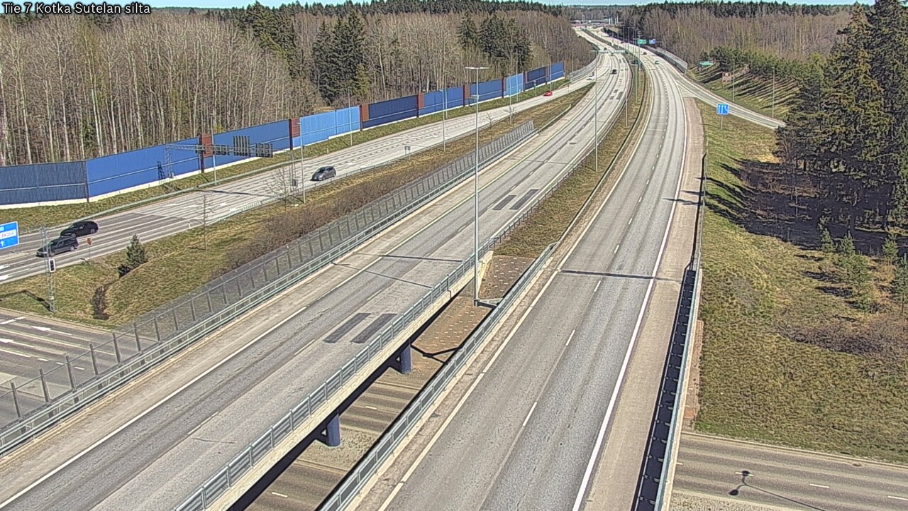 Weather Camera Image Road 7 Kotka Sutelan silta, Kotka, Kymenlaakso