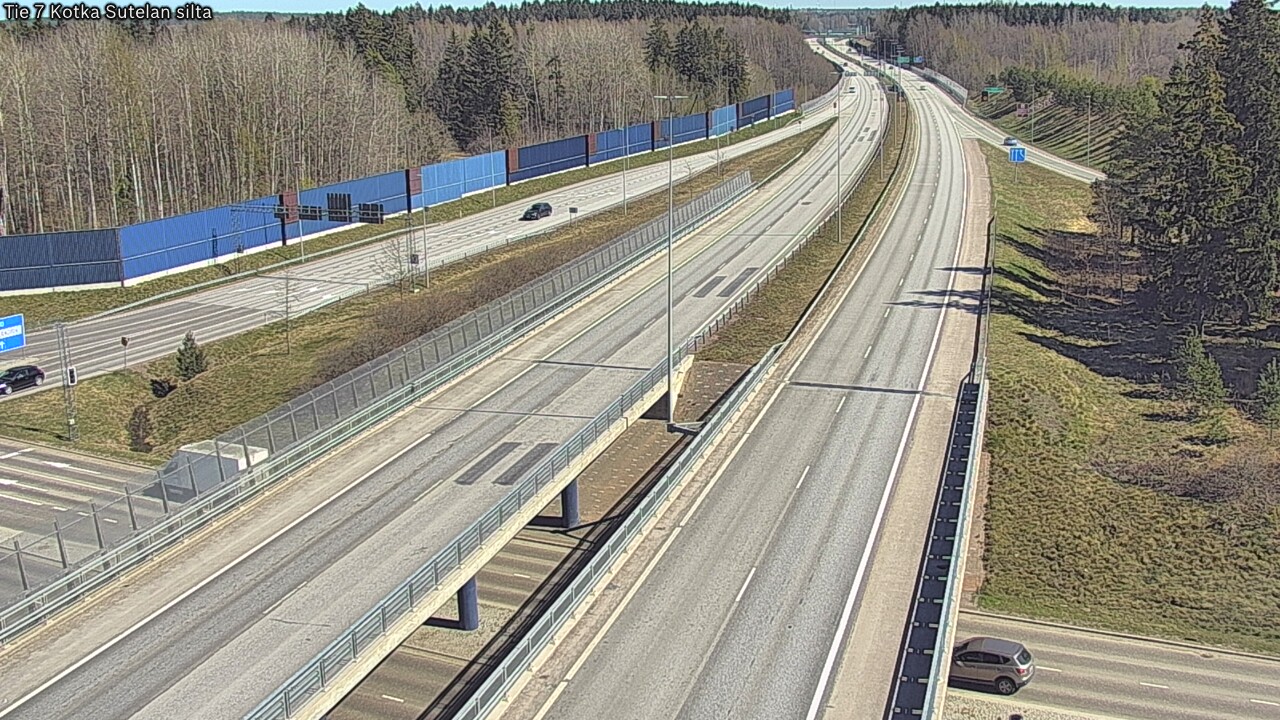 Weather Camera Image Road 7 Kotka Sutelan silta, Kotka, Kymenlaakso