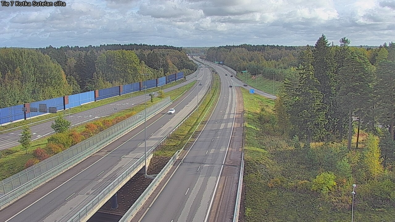 Weather Camera Image Road 7 Kotka Sutelan silta, Kotka, Kymenlaakso
