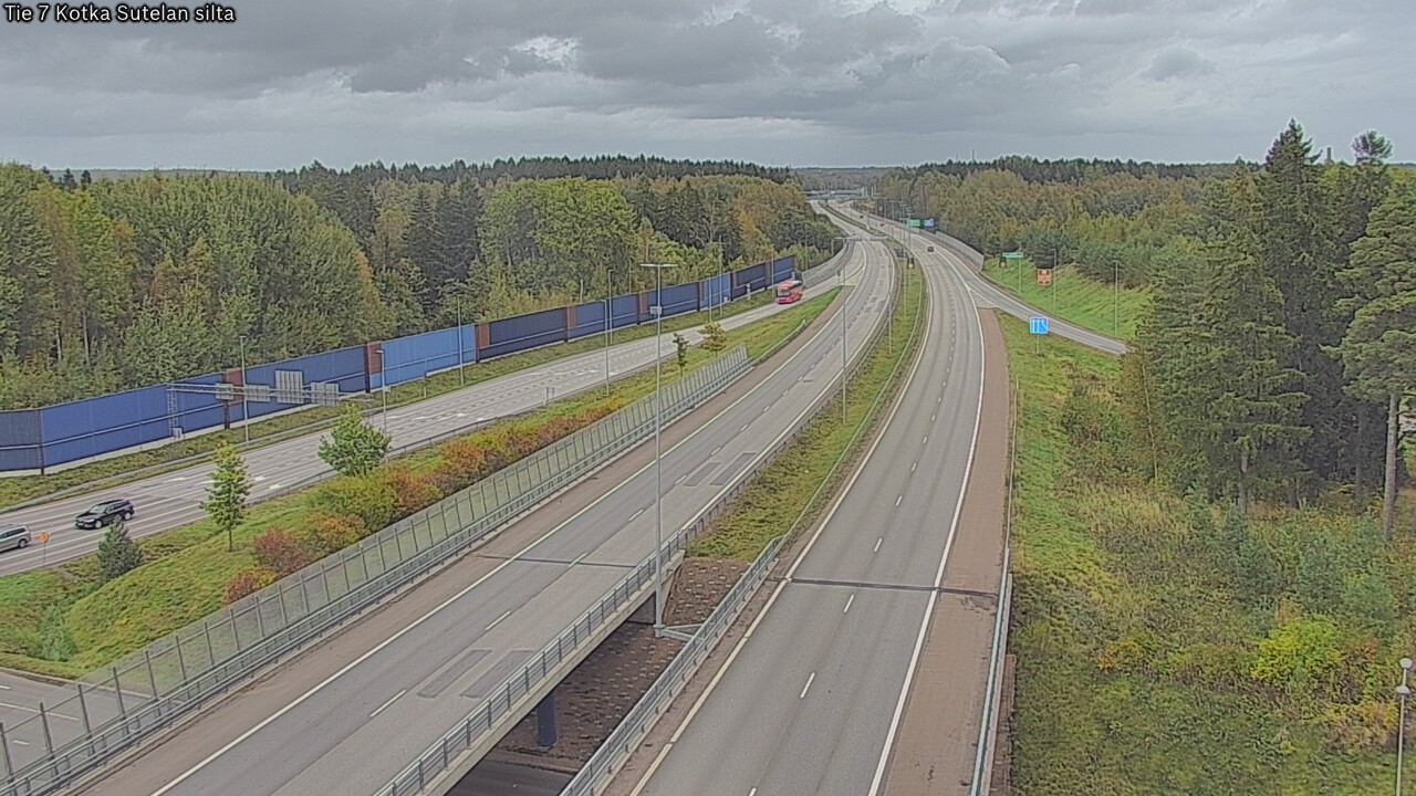 Weather Camera Image Road 7 Kotka Sutelan silta, Kotka, Kymenlaakso