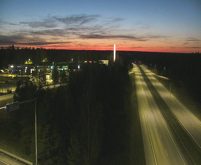 Weather Camera Image Väg 7 Kotka Keltakallio, Kotka, Kymenlaakso