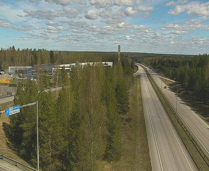 Weather Camera Image Väg 7 Kotka Keltakallio, Kotka, Kymenlaakso