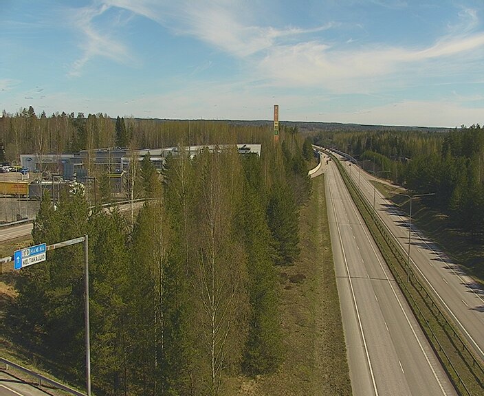 Weather Camera Image Väg 7 Kotka Keltakallio, Kotka, Kymenlaakso