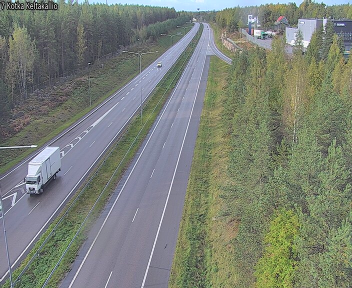 Weather Camera Image Road 7 Kotka Keltakallio, Kotka, Kymenlaakso
