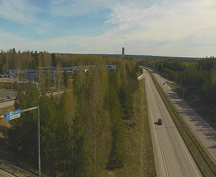 Weather Camera Image Väg 7 Kotka Keltakallio, Kotka, Kymenlaakso