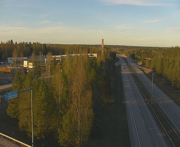 Weather Camera Image Väg 7 Kotka Keltakallio, Kotka, Kymenlaakso