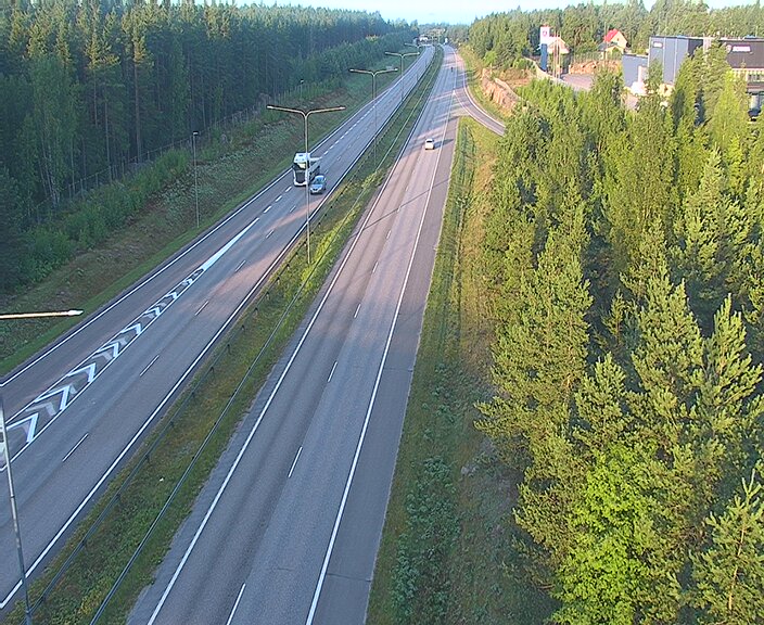 Weather Camera Image Väg 7 Kotka Keltakallio, Kotka, Kymenlaakso
