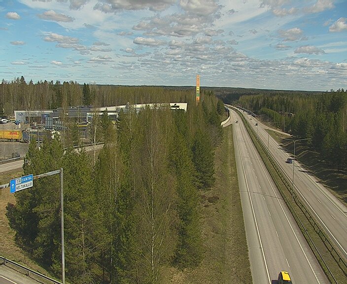Weather Camera Image Väg 7 Kotka Keltakallio, Kotka, Kymenlaakso