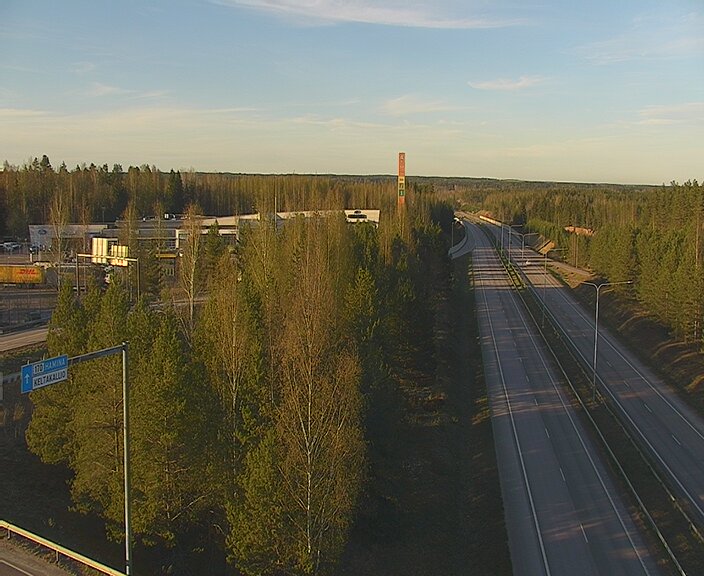 Weather Camera Image Väg 7 Kotka Keltakallio, Kotka, Kymenlaakso