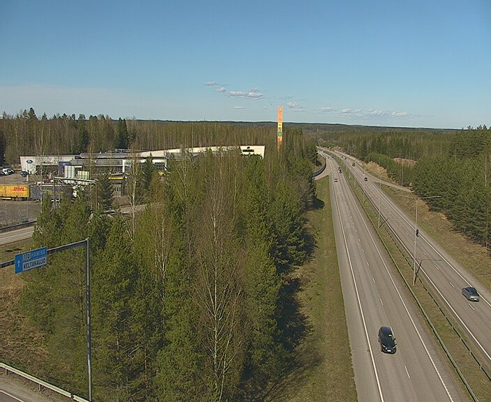 Weather Camera Image Väg 7 Kotka Keltakallio, Kotka, Kymenlaakso