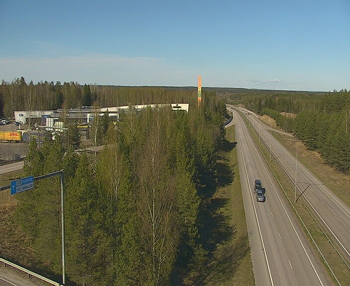 Weather Camera Image Väg 7 Kotka Keltakallio, Kotka, Kymenlaakso