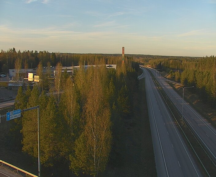 Weather Camera Image Väg 7 Kotka Keltakallio, Kotka, Kymenlaakso