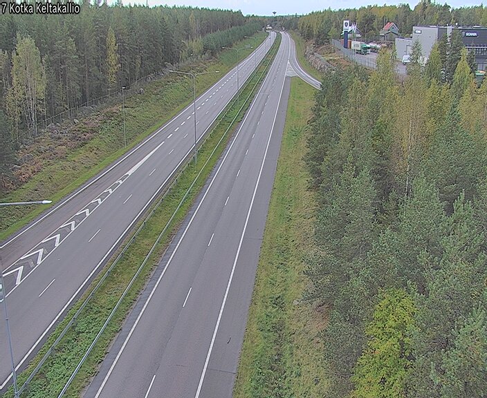 Weather Camera Image Road 7 Kotka Keltakallio, Kotka, Kymenlaakso