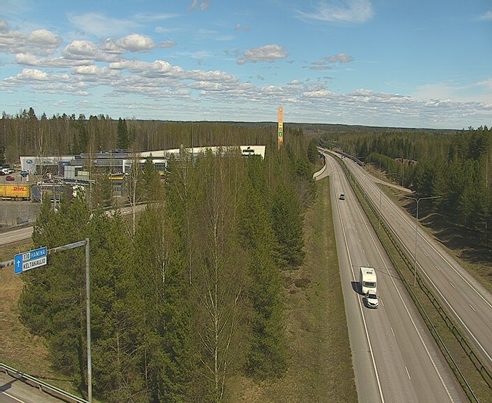 Weather Camera Image Väg 7 Kotka Keltakallio, Kotka, Kymenlaakso