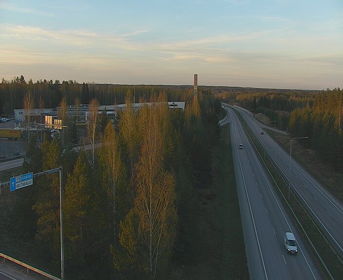 Weather Camera Image Väg 7 Kotka Keltakallio, Kotka, Kymenlaakso