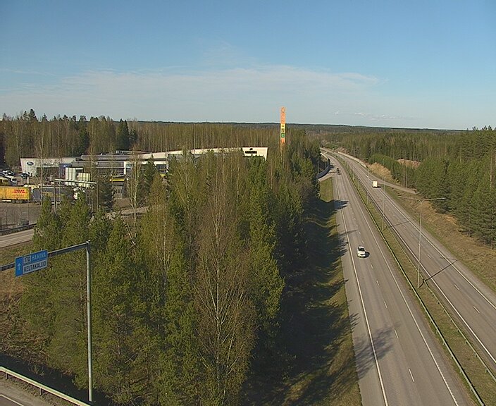 Weather Camera Image Väg 7 Kotka Keltakallio, Kotka, Kymenlaakso