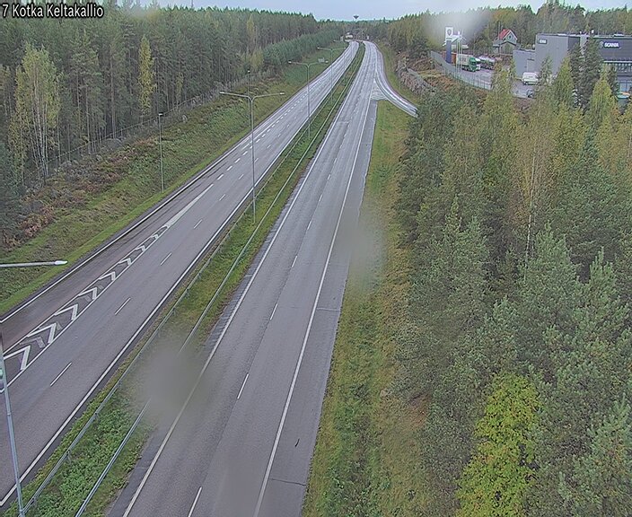 Weather Camera Image Road 7 Kotka Keltakallio, Kotka, Kymenlaakso