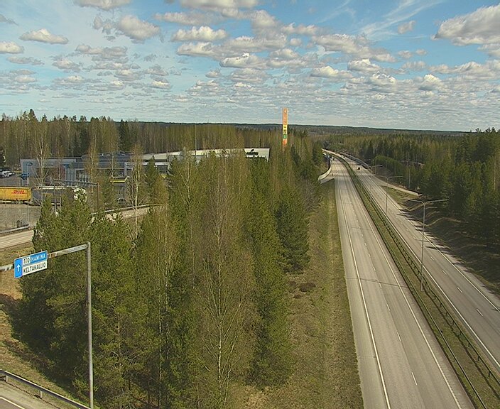 Weather Camera Image Väg 7 Kotka Keltakallio, Kotka, Kymenlaakso