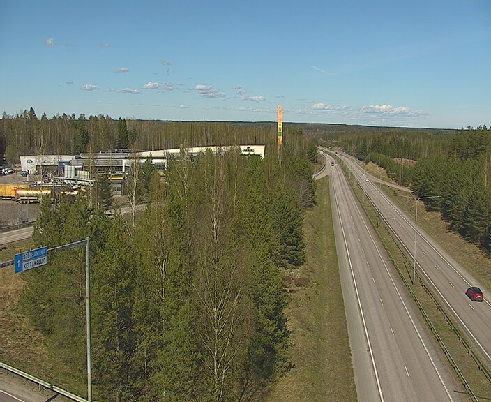 Weather Camera Image Väg 7 Kotka Keltakallio, Kotka, Kymenlaakso