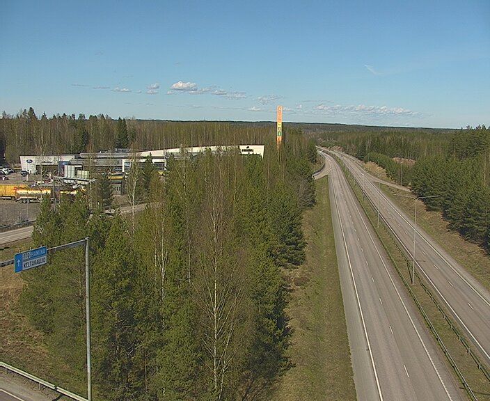 Weather Camera Image Väg 7 Kotka Keltakallio, Kotka, Kymenlaakso