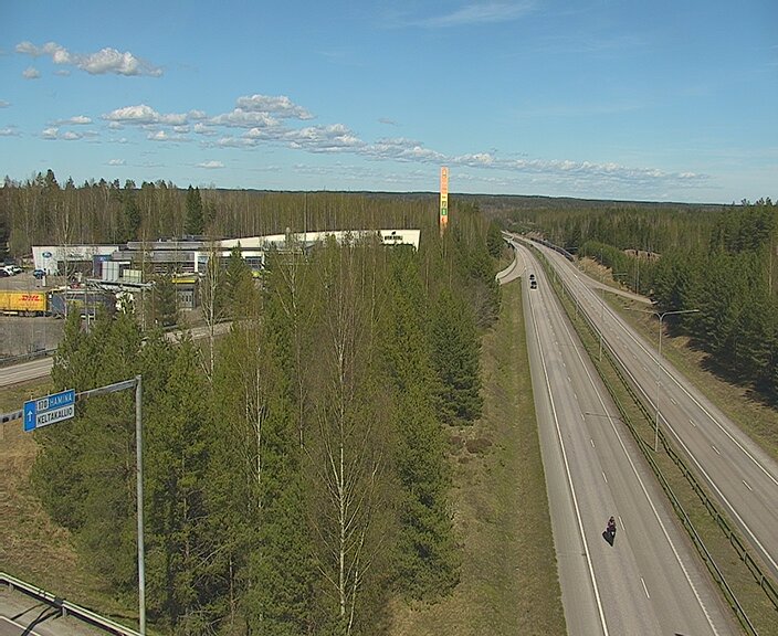 Weather Camera Image Väg 7 Kotka Keltakallio, Kotka, Kymenlaakso