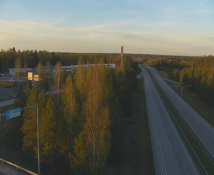 Weather Camera Image Väg 7 Kotka Keltakallio, Kotka, Kymenlaakso