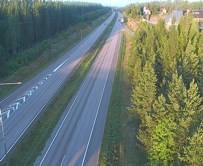 Weather Camera Image Väg 7 Kotka Keltakallio, Kotka, Kymenlaakso