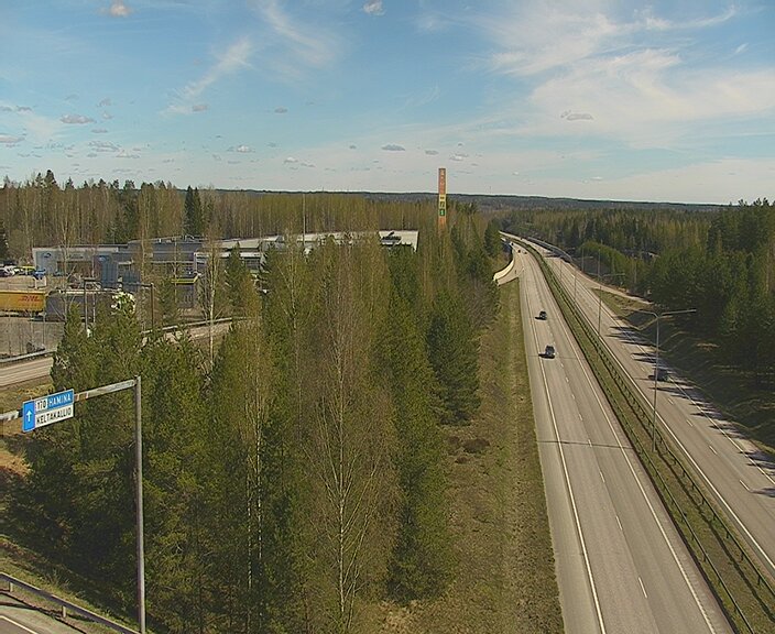 Weather Camera Image Väg 7 Kotka Keltakallio, Kotka, Kymenlaakso