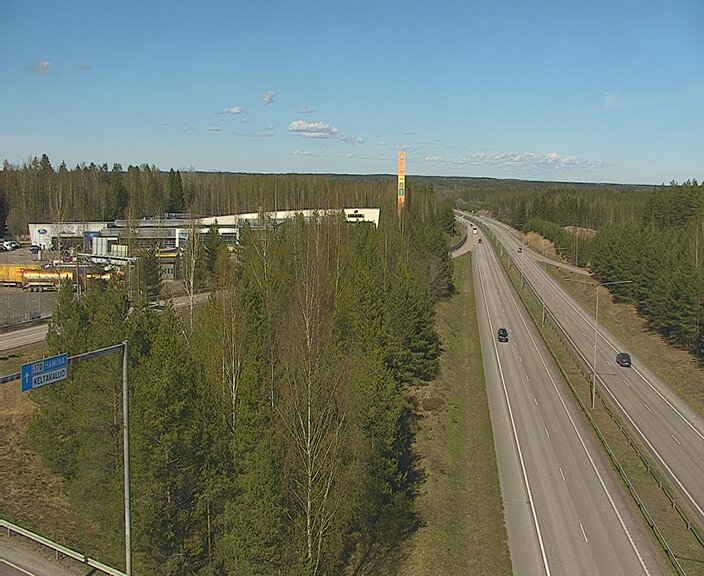 Weather Camera Image Väg 7 Kotka Keltakallio, Kotka, Kymenlaakso