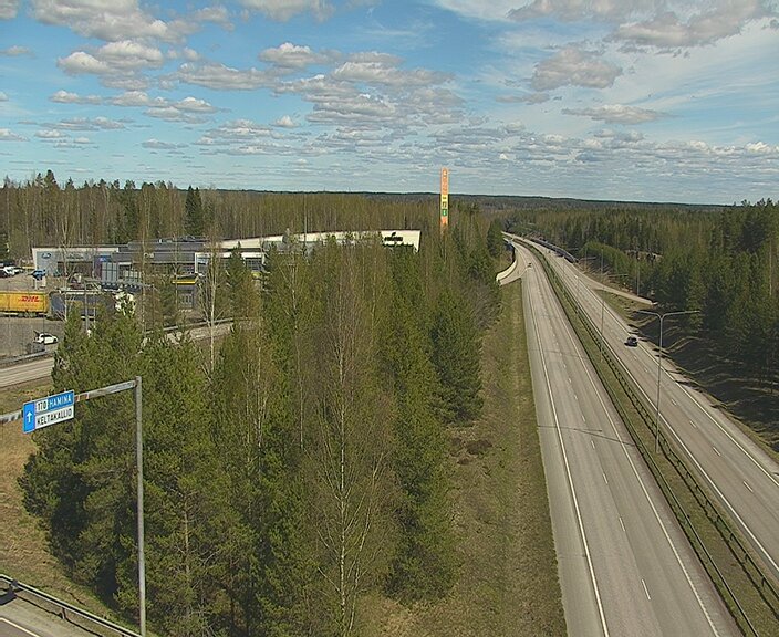 Weather Camera Image Väg 7 Kotka Keltakallio, Kotka, Kymenlaakso