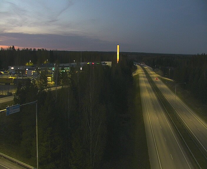 Weather Camera Image Väg 7 Kotka Keltakallio, Kotka, Kymenlaakso