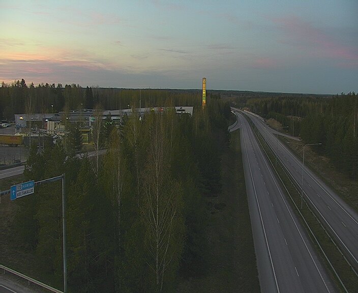 Weather Camera Image Väg 7 Kotka Keltakallio, Kotka, Kymenlaakso