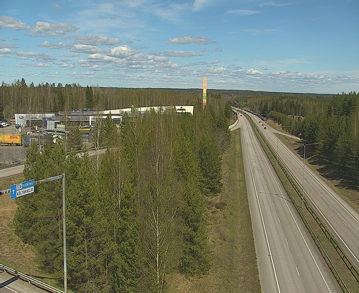 Weather Camera Image Väg 7 Kotka Keltakallio, Kotka, Kymenlaakso