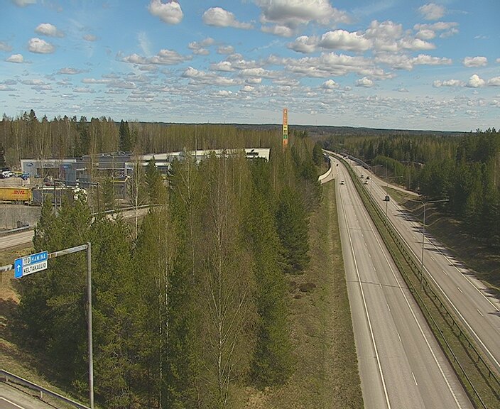 Weather Camera Image Väg 7 Kotka Keltakallio, Kotka, Kymenlaakso