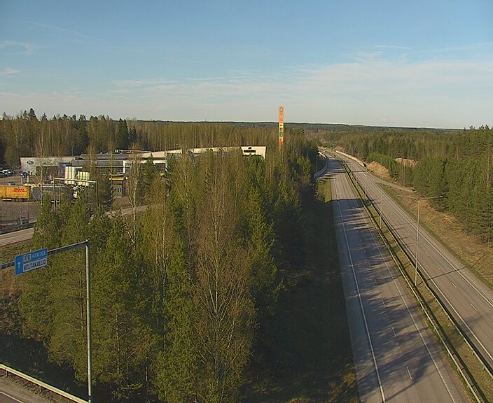 Weather Camera Image Väg 7 Kotka Keltakallio, Kotka, Kymenlaakso