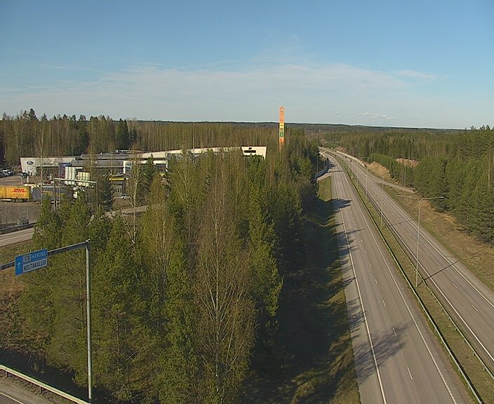 Weather Camera Image Väg 7 Kotka Keltakallio, Kotka, Kymenlaakso