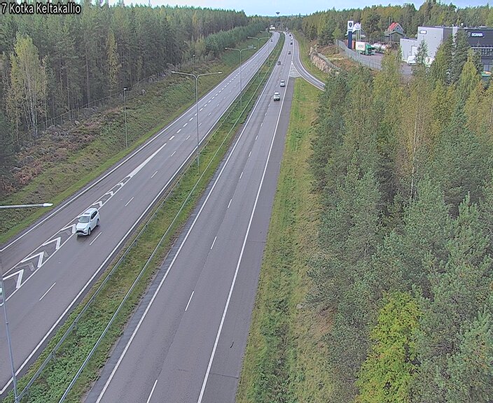 Weather Camera Image Road 7 Kotka Keltakallio, Kotka, Kymenlaakso