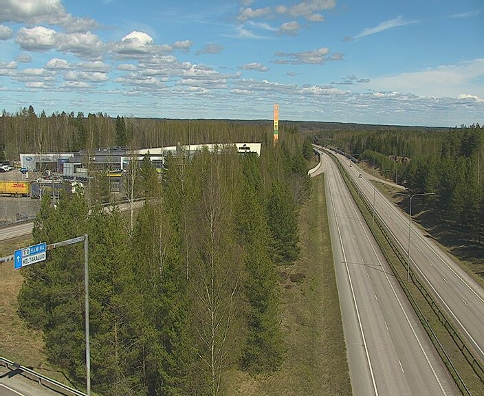 Weather Camera Image Väg 7 Kotka Keltakallio, Kotka, Kymenlaakso