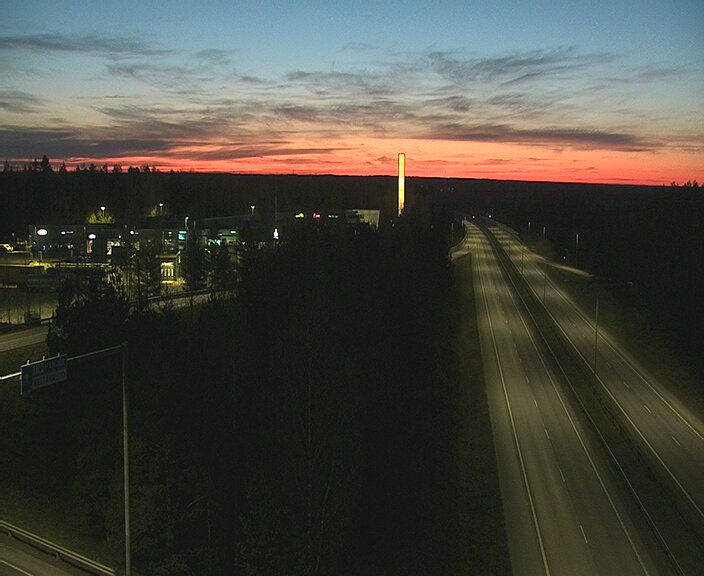 Weather Camera Image Väg 7 Kotka Keltakallio, Kotka, Kymenlaakso