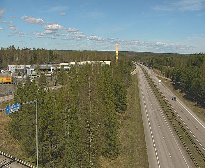 Weather Camera Image Väg 7 Kotka Keltakallio, Kotka, Kymenlaakso