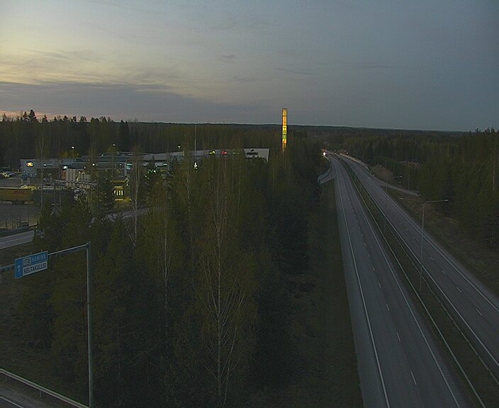 Weather Camera Image Väg 7 Kotka Keltakallio, Kotka, Kymenlaakso