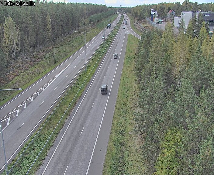 Kelikamerat Kuva Tie 7 Kotka Keltakallio, Kotka, Kymenlaakso