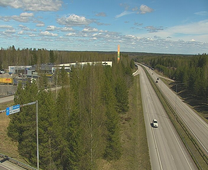 Weather Camera Image Väg 7 Kotka Keltakallio, Kotka, Kymenlaakso