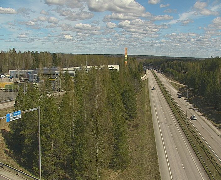 Weather Camera Image Väg 7 Kotka Keltakallio, Kotka, Kymenlaakso