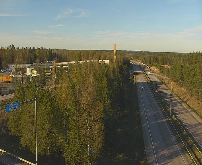 Weather Camera Image Väg 7 Kotka Keltakallio, Kotka, Kymenlaakso