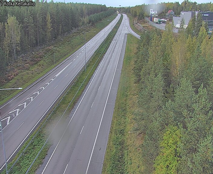 Weather Camera Image Road 7 Kotka Keltakallio, Kotka, Kymenlaakso