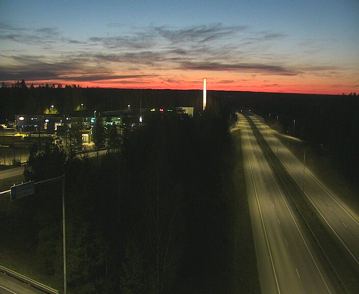 Weather Camera Image Väg 7 Kotka Keltakallio, Kotka, Kymenlaakso